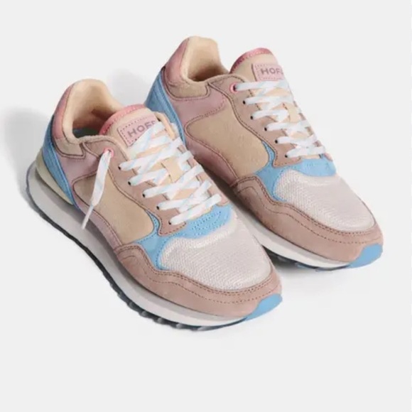 HOFF Barcelona women’s sneakers shoes suede Sz 41 EUC - Picture 1 of 7